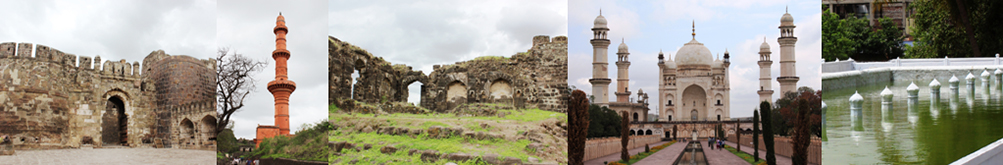 Daulatabad, Bibi ka Makbara and Panchakki